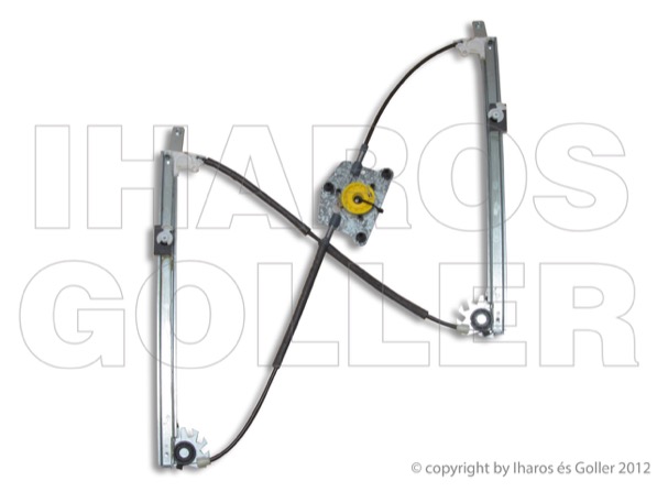 VALEO 850872 Ablakemelő motor nélkül, bal első (4 ajtós) VALEO
