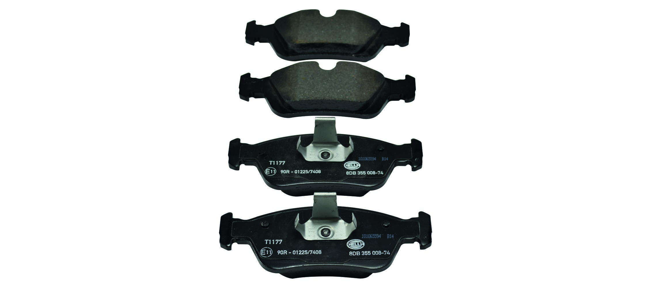 HELLA PAGID 1009308393 8DB 355 008-741 - Fékbetétkészlet, Tárcsafék