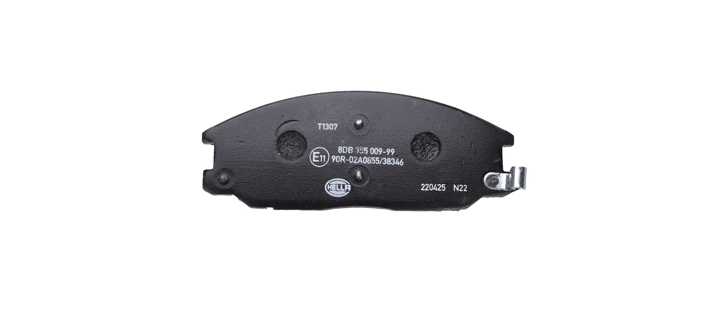HELLA PAGID 1009308493 8DB 355 009-991 - Fékbetétkészlet, Tárcsafék