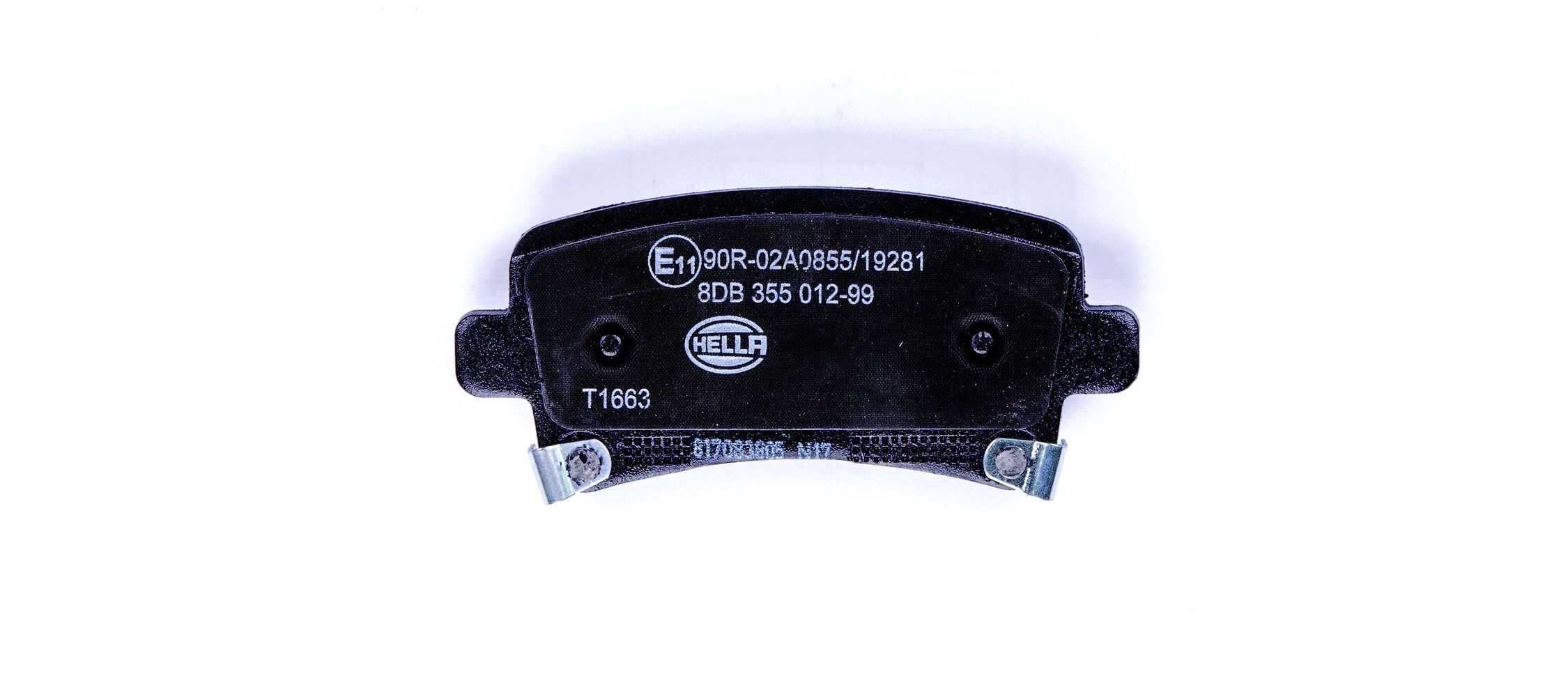 HELLA PAGID 1009308732 8DB 355 012-991 - Fékbetétkészlet, Tárcsafék