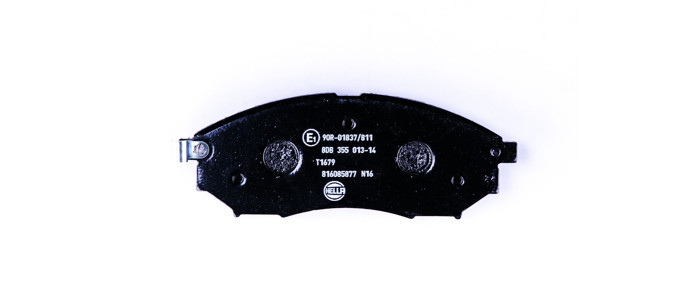 HELLA PAGID  8DB 355 013-141 - Fékbetétkészlet, Tárcsafék