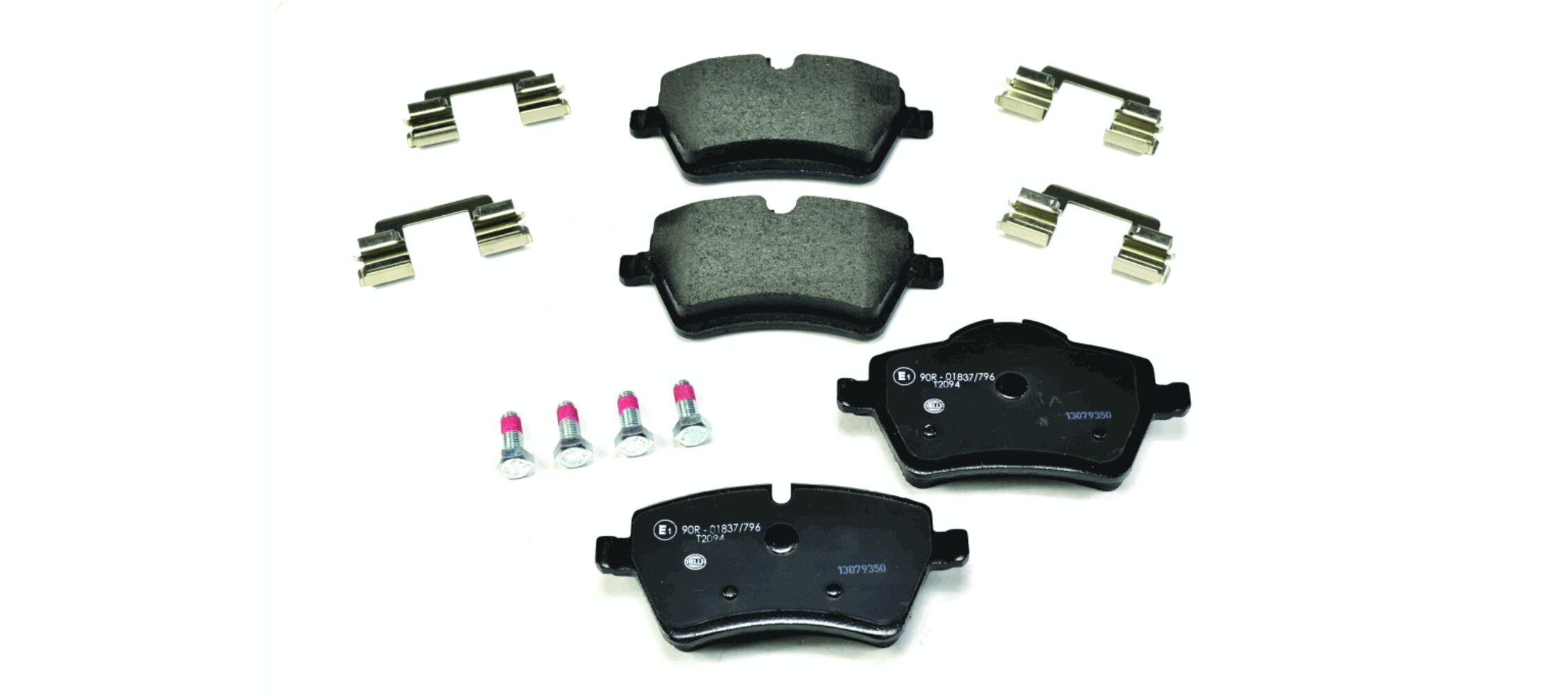 HELLA PAGID 1009308971 8DB 355 016-041 - Fékbetétkészlet, Tárcsafék