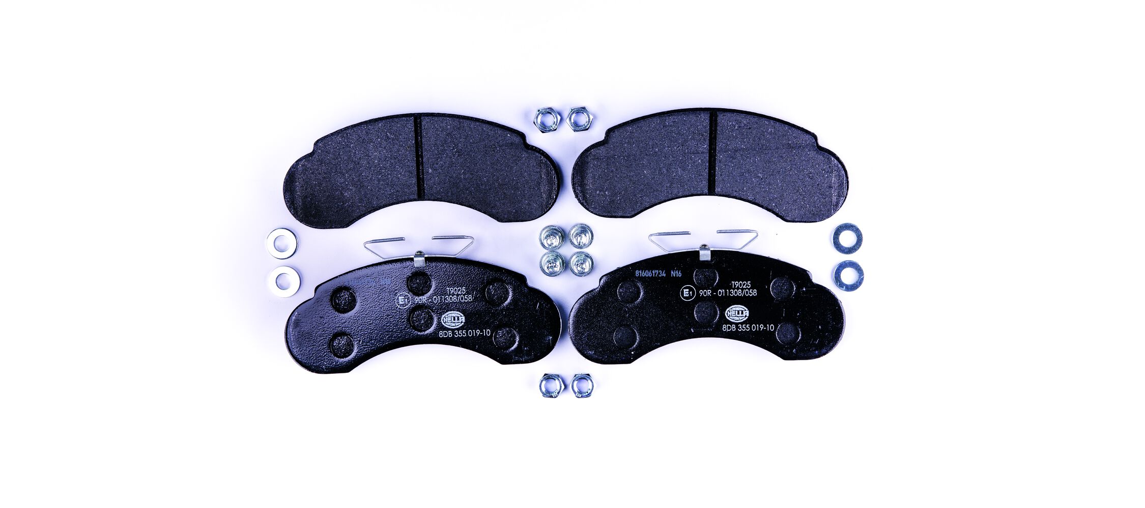 AC DELCO AC458581D Fékbetét készlet, tárcsafék