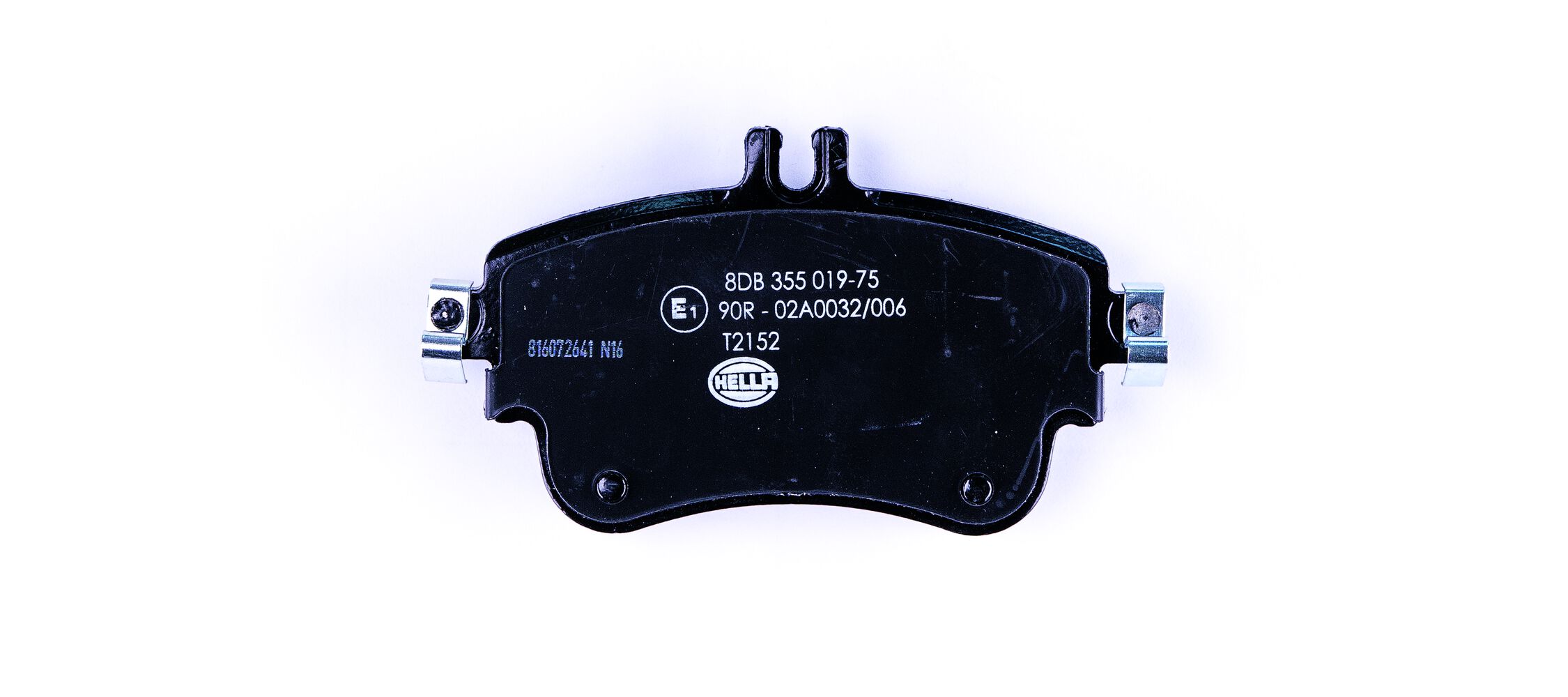 HELLA PAGID 1009309233 8DB 355 019-751 - Fékbetétkészlet, Tárcsafék