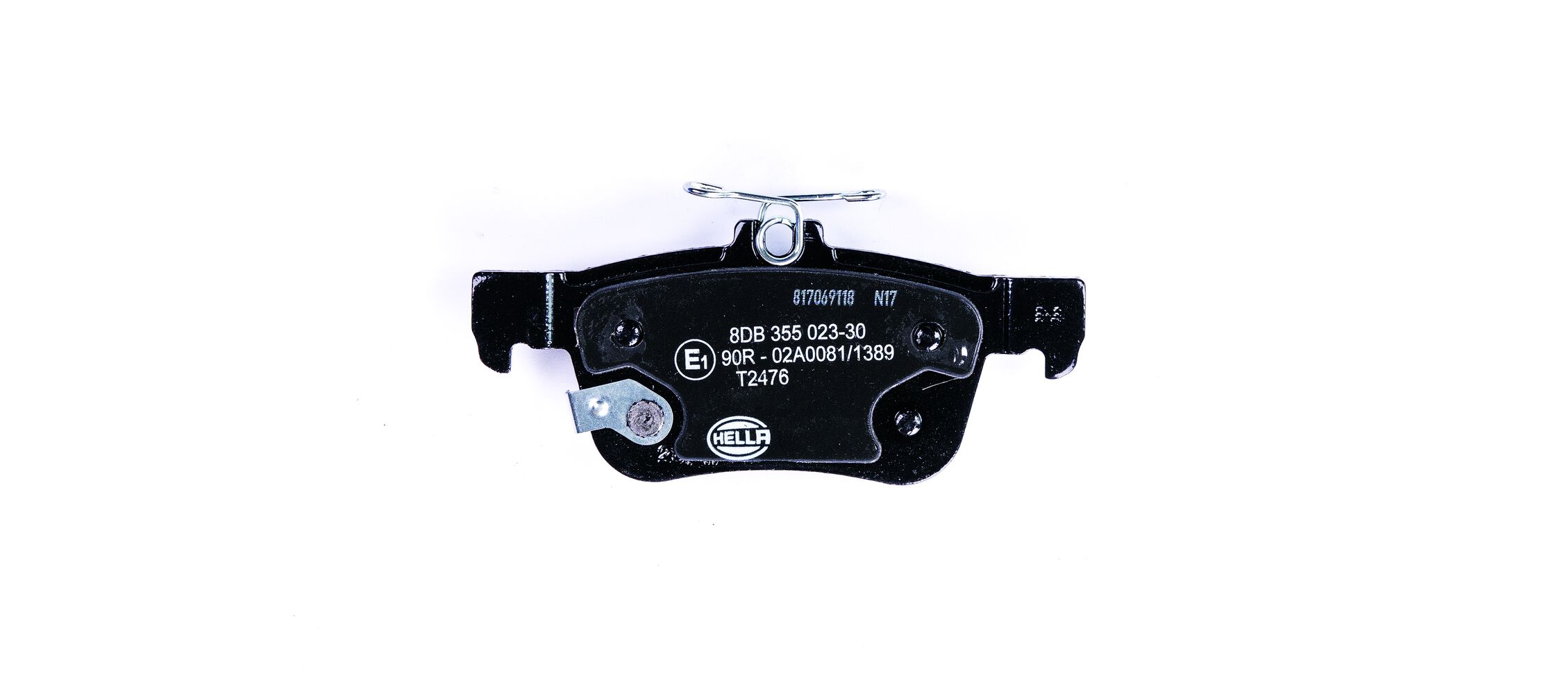HELLA PAGID 1009309511 8DB 355 023-301 - Fékbetétkészlet, Tárcsafék