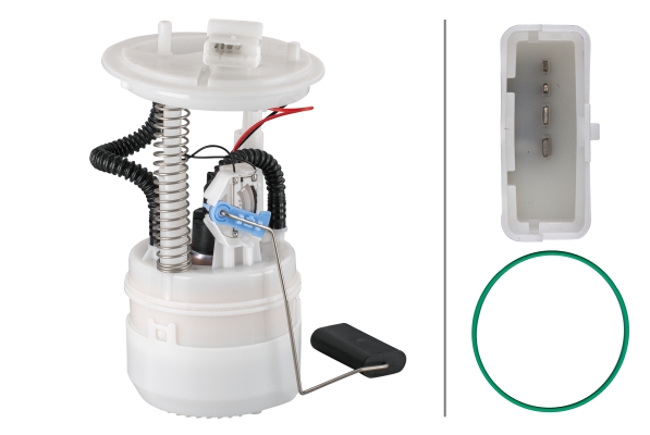 HELLA HEL8TF 358 106-981 Üzemanyagszivattyú, üzemanyag pumpa