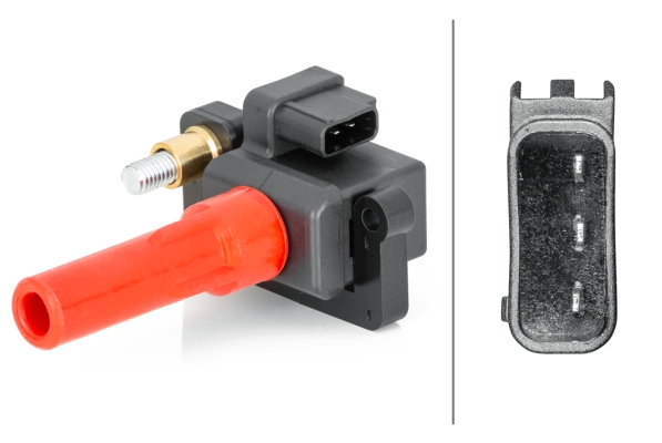 HELLA 1001680625 5DA 230 035-461 - gyújtótekercs