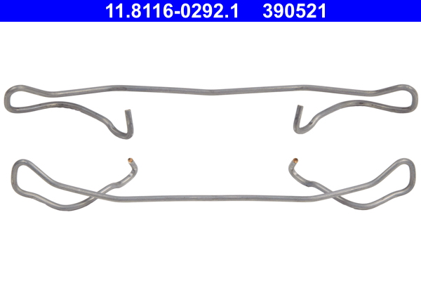 ATE 11.8116-0292.1 Rugó féknyereghez, fékbetét rögzítő rugó