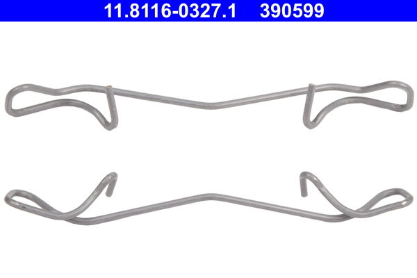 ATE 1002908397 11.8116-0327.1 - Rugó, féknyereg