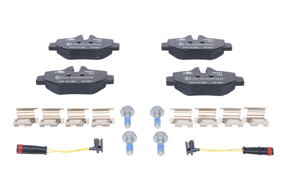 ATE 13.0460-3821.2 Fékbetét készlet, tárcsafék