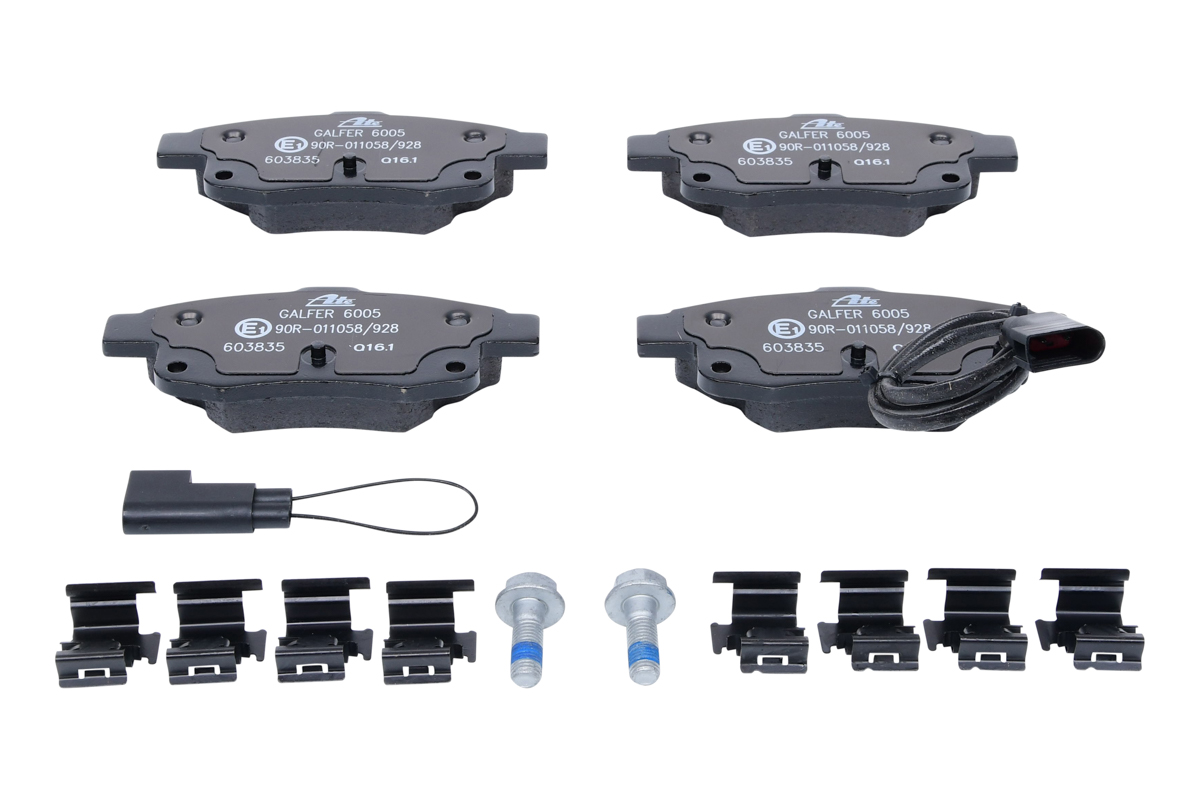 QWP 1001282580 WBP423 - Fékbetét készlet, tá