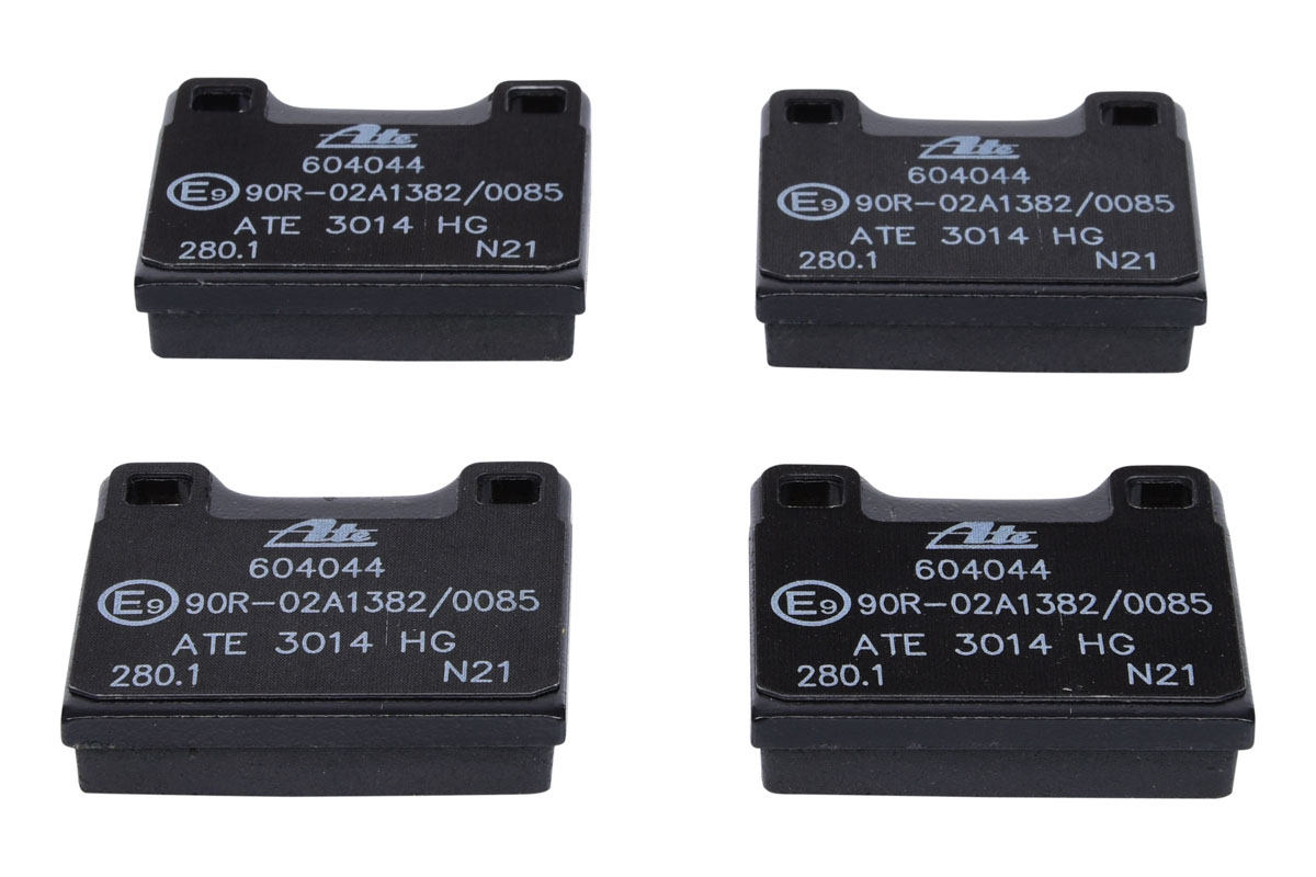 ATE 1001261526 13.0460-4044.2 - HÁTSÓ FÉKBETÉT KÉSZLET