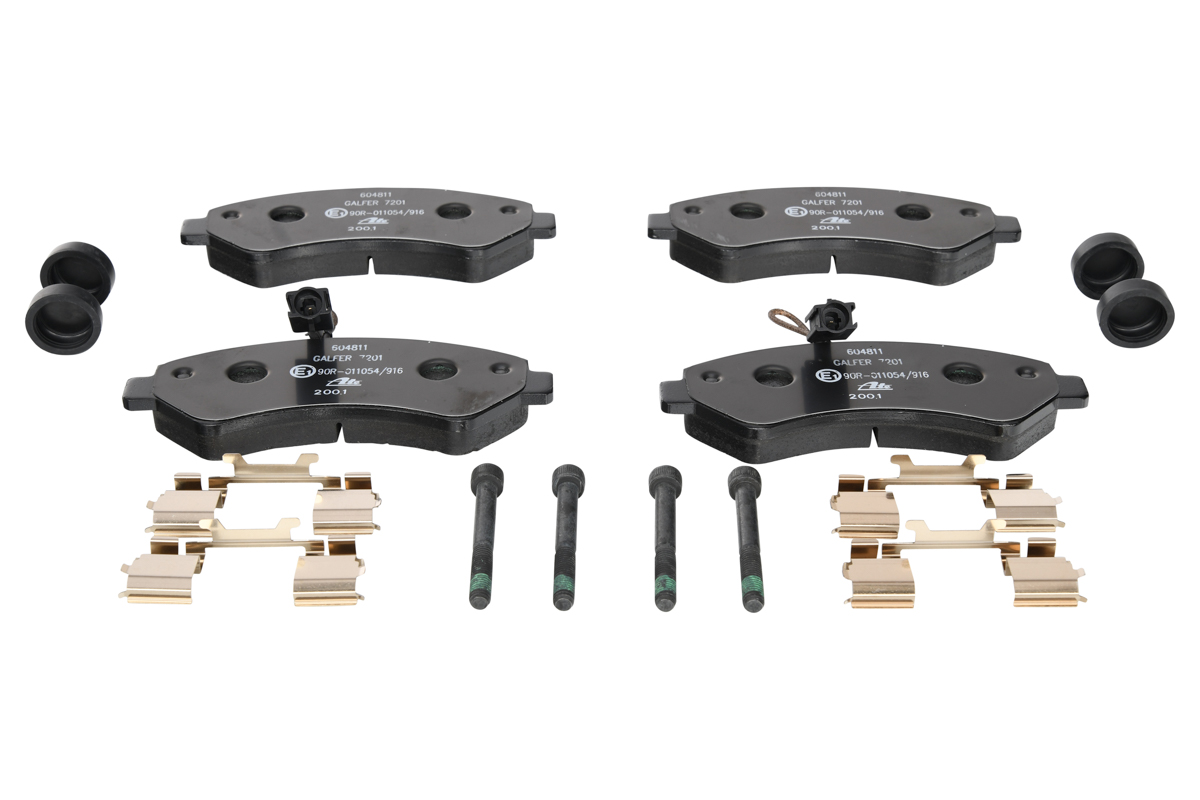 ATE 13.04604811.2 Fékbetét készlet, tárcsafék