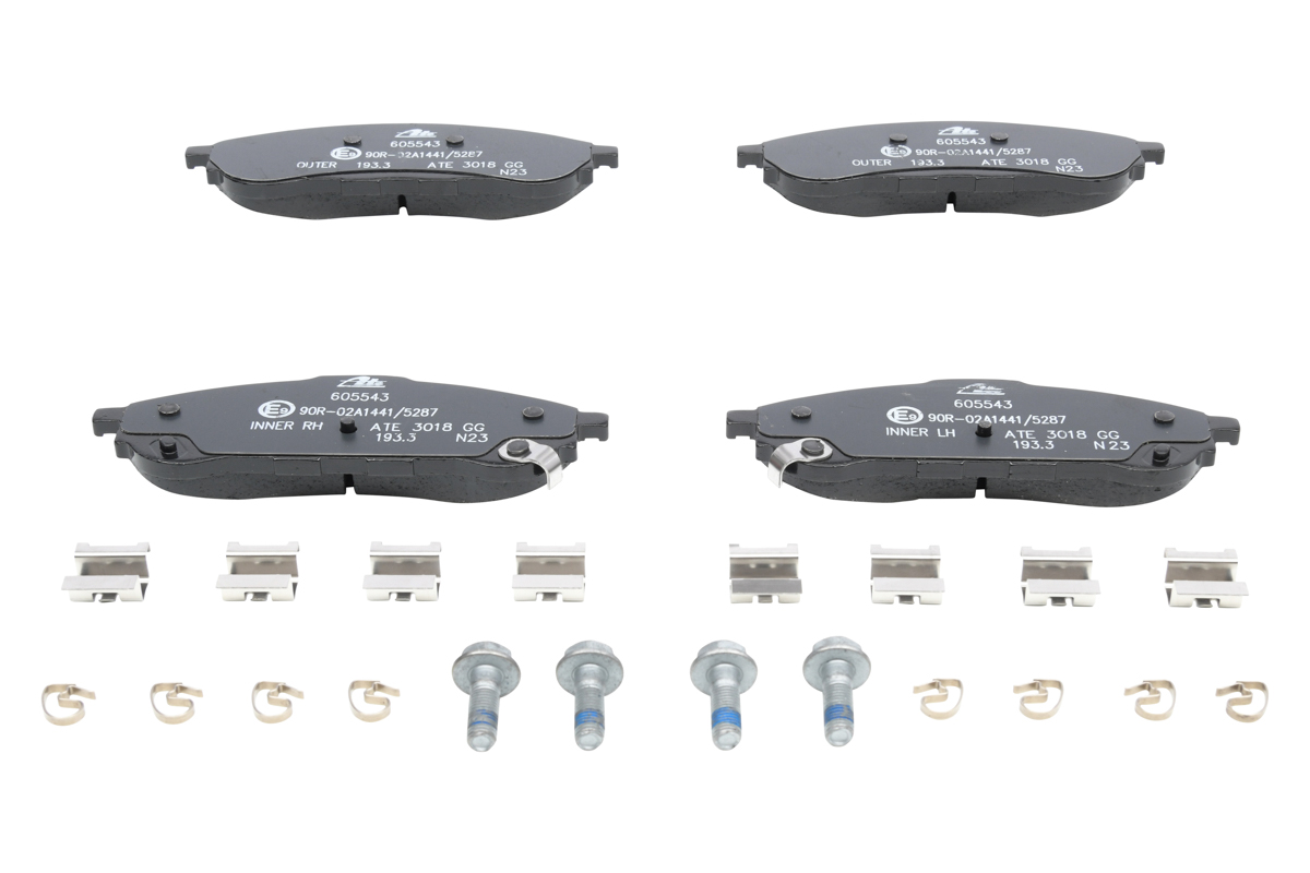 ATE 429766 13.0460-5543.2 - Fékbetét