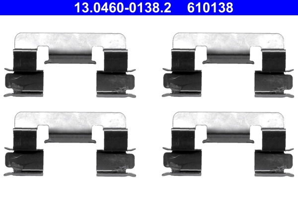 ATE 13.04600138.2 Fékbetét rögzítő készlet