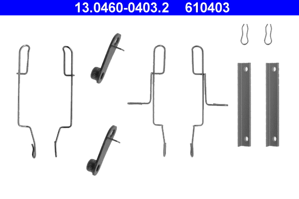 ATE 13.04600403.2 Fékbetétkészlet tartozék