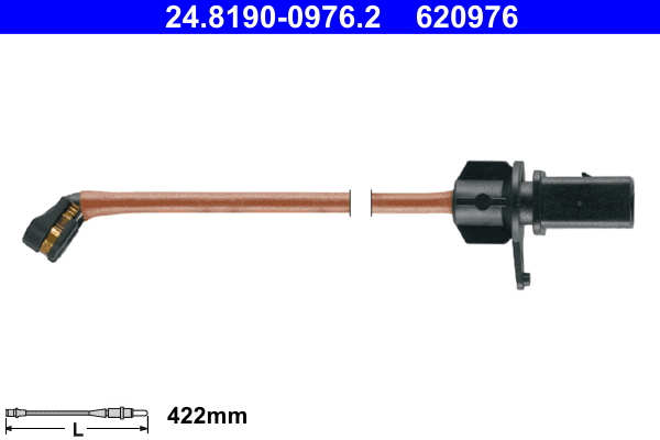 ATE 24.8190-0976.2 Fékbetét kopásjelző, visszajelző