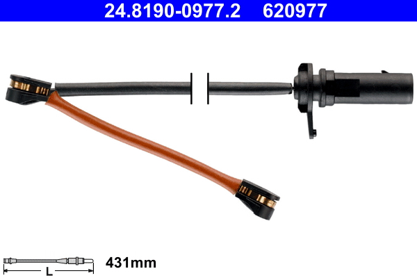 ATE ATE24.8190-0977 figyelmezető kontaktus, fékbetét kopás