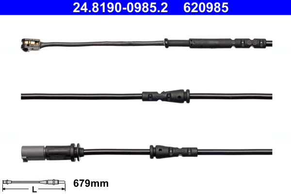 ATE 24.8190-0985.2 Fékbetét kopásjelző, visszajelző