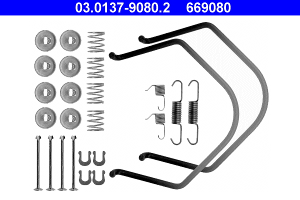 ATE 03.01379080.2 Ate fékpofa