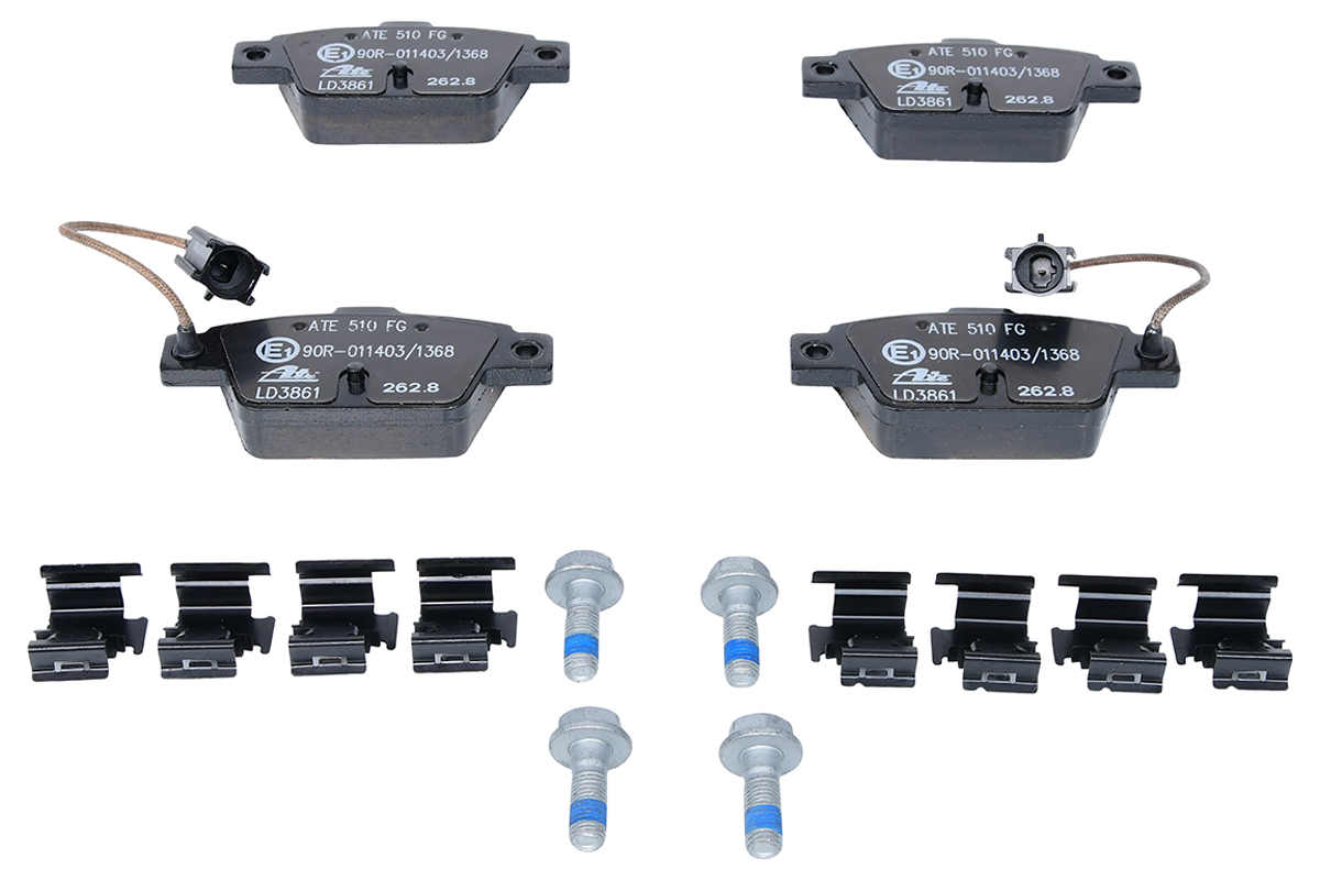 ATE 13.0470-3861.2 Fékbetét készlet, tárcsafék
