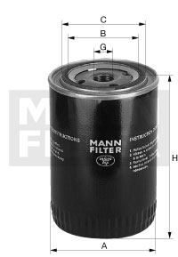 MANN-FILTER WA956/2 Hűtőfolyadékszűrő