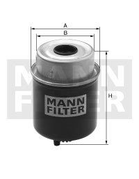 MANN-FILTER WK 8141 Üzemanyagszűrő