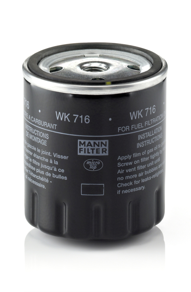 MANN-FILTER WK716 Üzemanyagszűrő