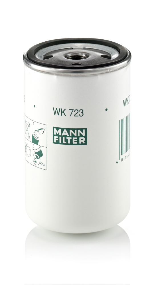 MANN-FILTER WK723 Üzemanyagszűrő, gázolajszűrő, benzinszűrő