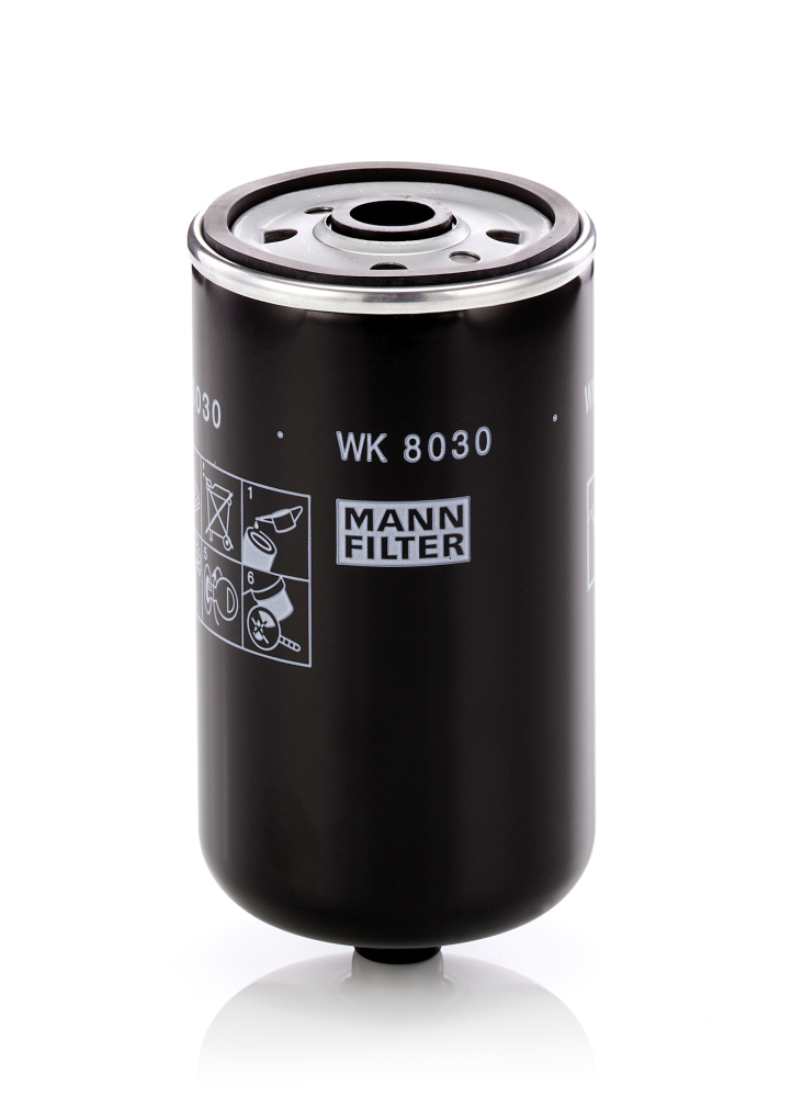 MANN-FILTER WK8030 Üzemanyagszűrő, gázolajszűrő, benzinszűrő