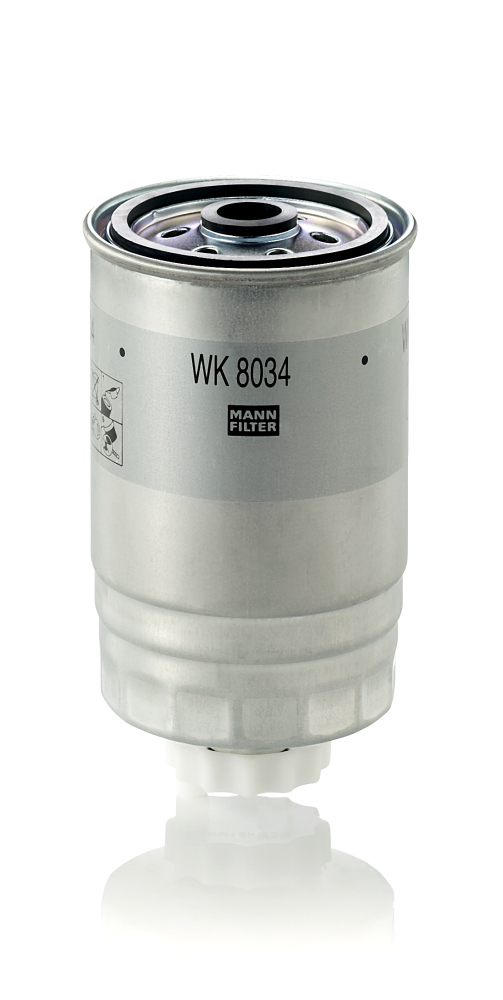 MANN-FILTER WK8034 Üzemanyagszűrő, gázolajszűrő, benzinszűrő