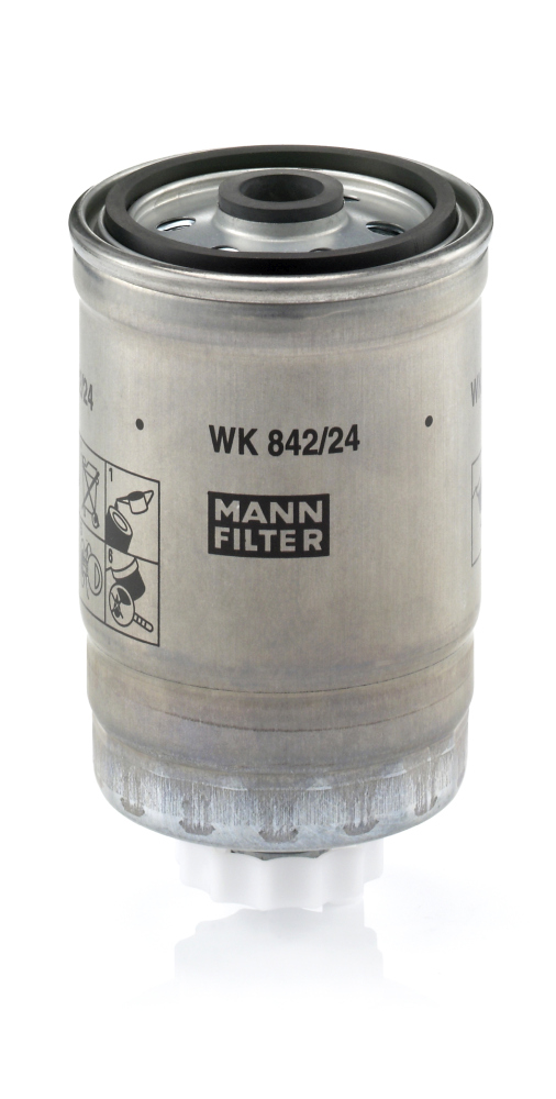 MANN-FILTER WK842/24 Üzemanyagszűrő, gázolajszűrő, benzinszűrő