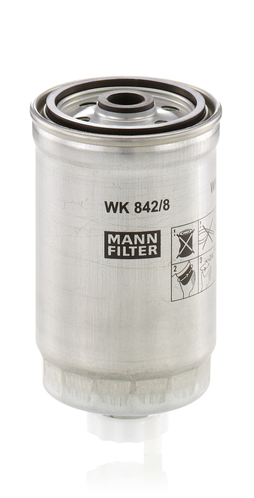 MANN-FILTER WK 842/8 Üzemanyagszűrő