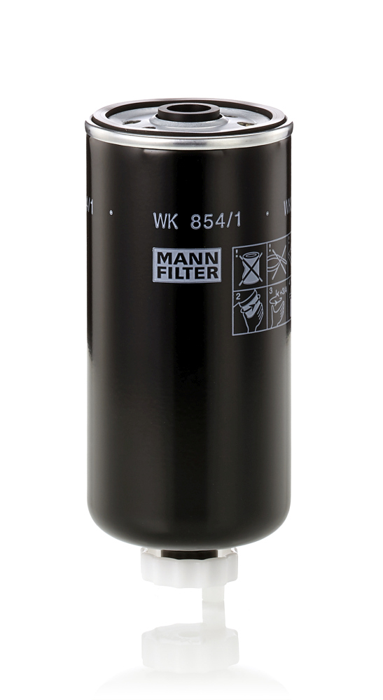 MANN-FILTER WK854/1 Üzemanyagszűrő, gázolajszűrő, benzinszűrő