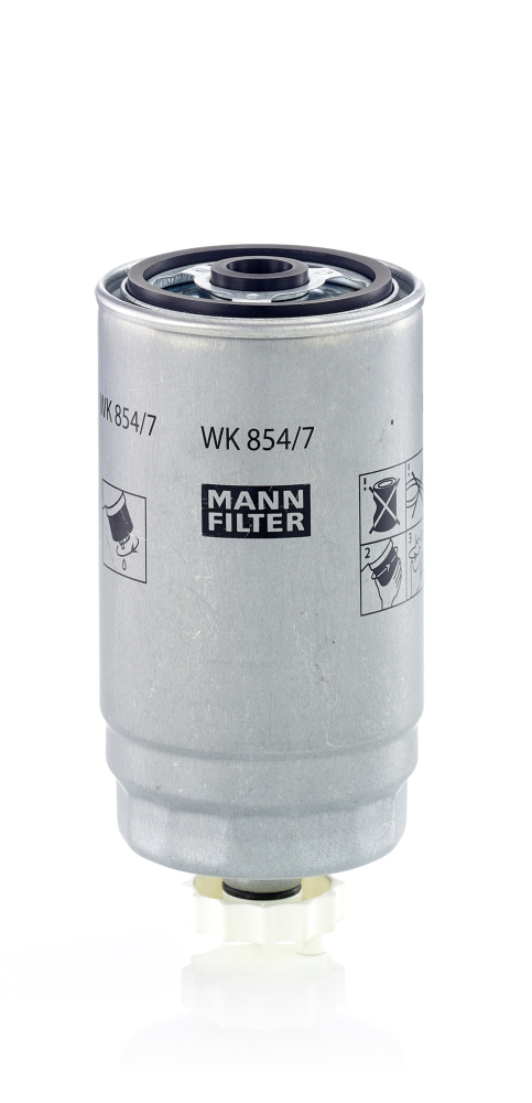MANN-FILTER WK 854/7 Üzemanyagszűrő