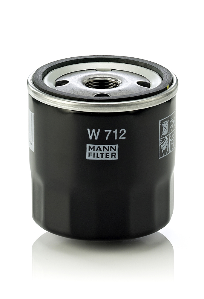 MANN-FILTER W712 Olajszűrő