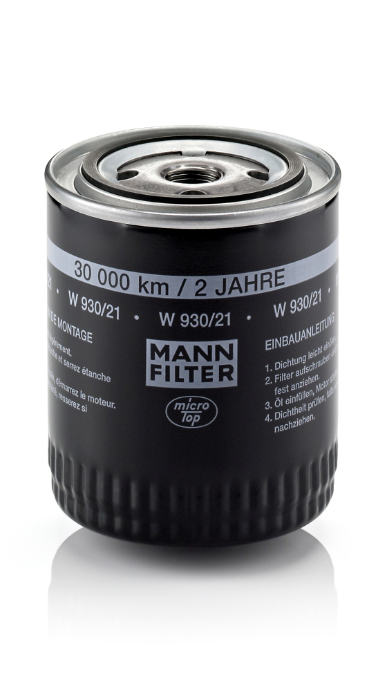 MANN-FILTER 302 337 W 930/21 - Olajszűrő