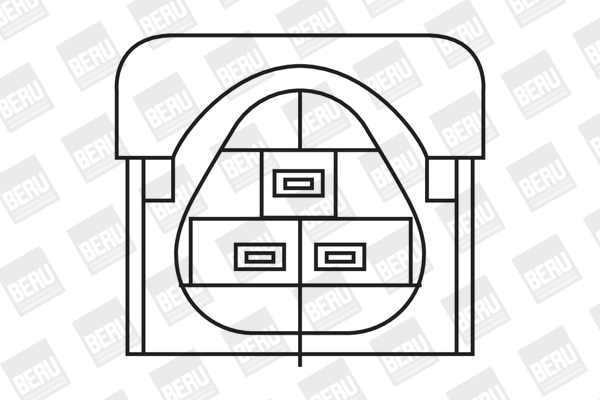BERU BERZS 324 gyújtótekercs