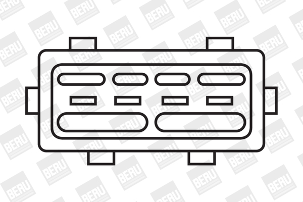 BERU BERZS344 Gyújtótekercs, gyújtótrafó