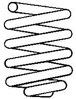 BOGE 81-589-5 Spirálrugó