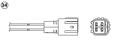 NGK 526 625 7948 - Lambdaszonda, érzékelő, jeladó