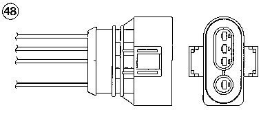 NGK NGKOZA457-EE15 lambdaszonda