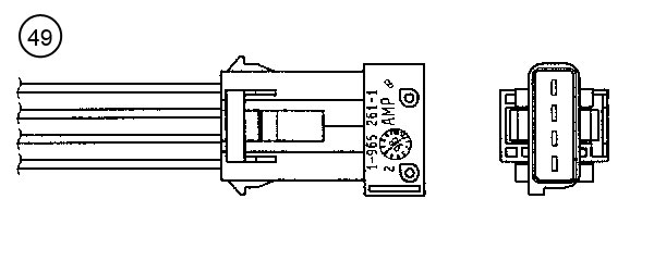 NGK NGKOZA527-E15 lambdaszonda