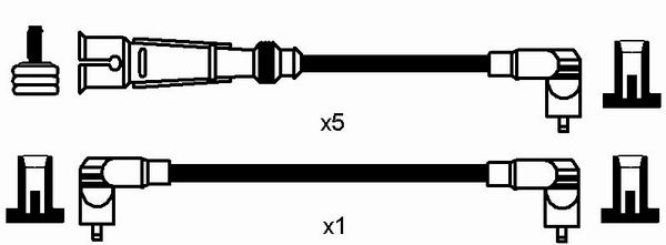 NGK NGKRC-AD216 gyújtókábel készlet