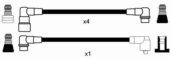 NGK NGKRC-VL609 gyújtókábel készlet
