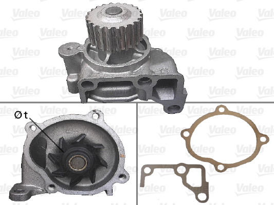 VALEO 506880 Vízpumpa