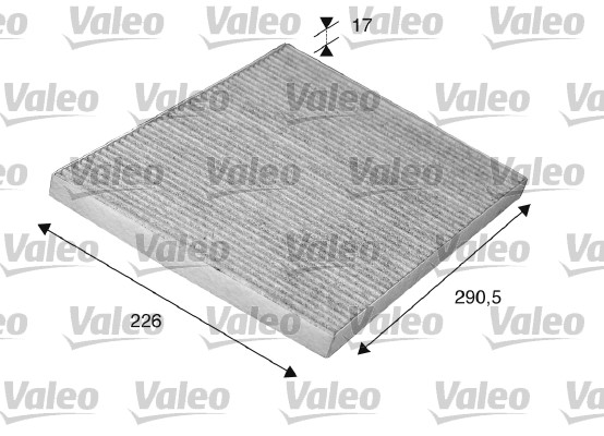 VALEO VAL698746 szűrő, utastér levegő