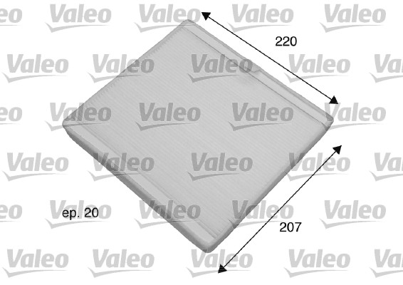 VALEO VAL698769 szűrő, utastér levegő