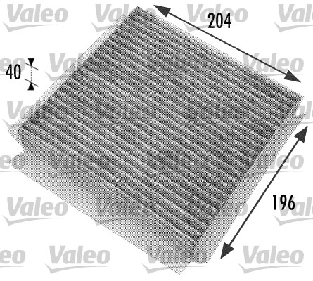 VALEO VAL698774 szűrő, utastér levegő