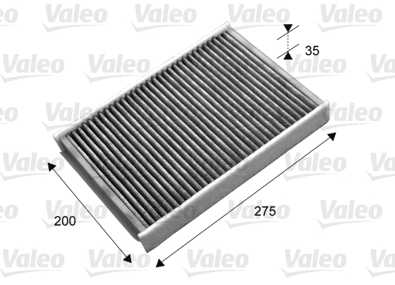 VALEO VAL715702 szűrő, utastér levegő